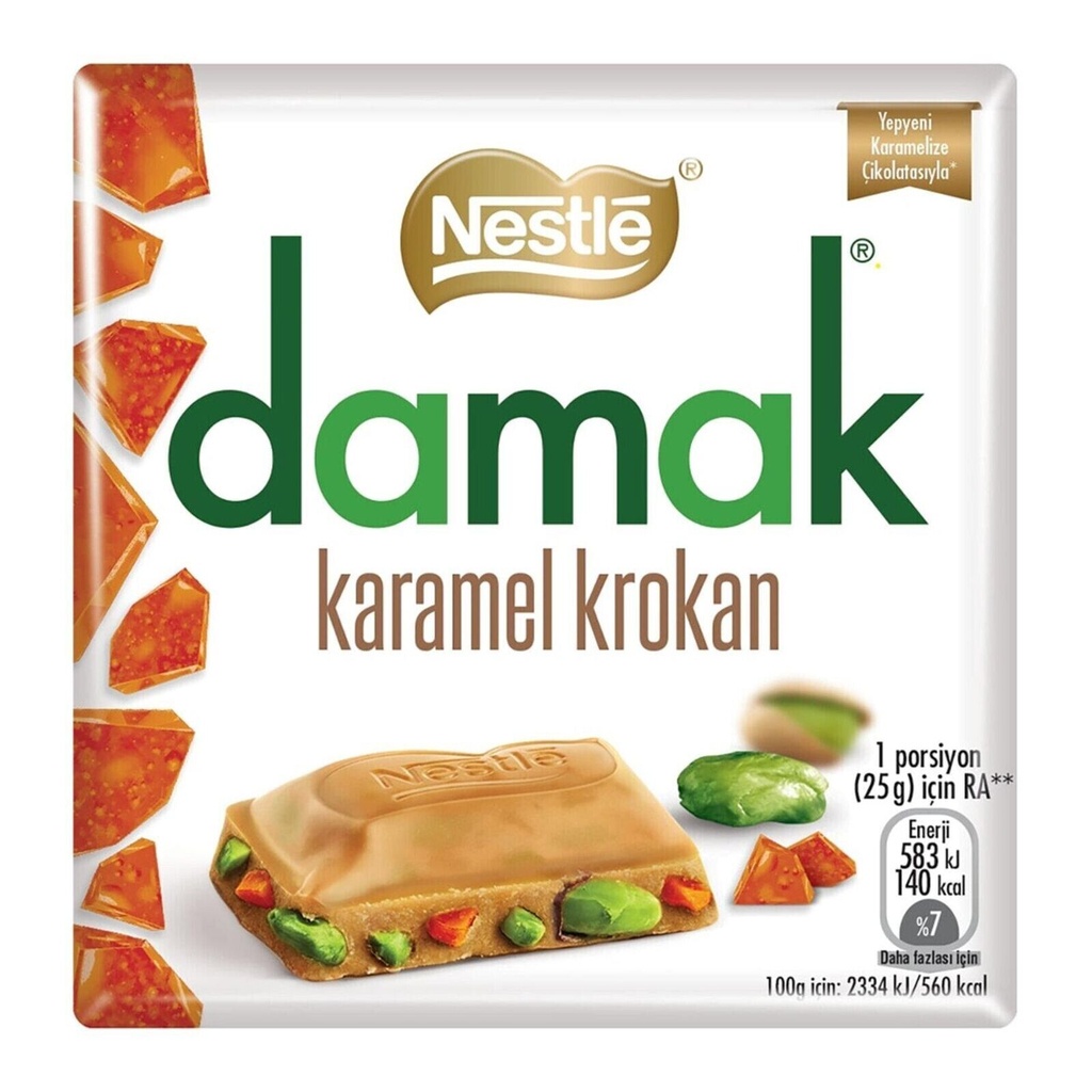 Nestle Damak Karamel Krokan 60g