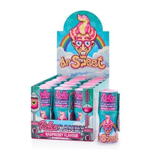 Dr. Sweet Roller Candy Raspberry 40g