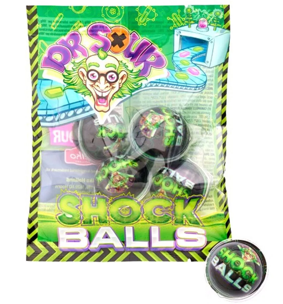 Dr. Sour Shock Balls 72g