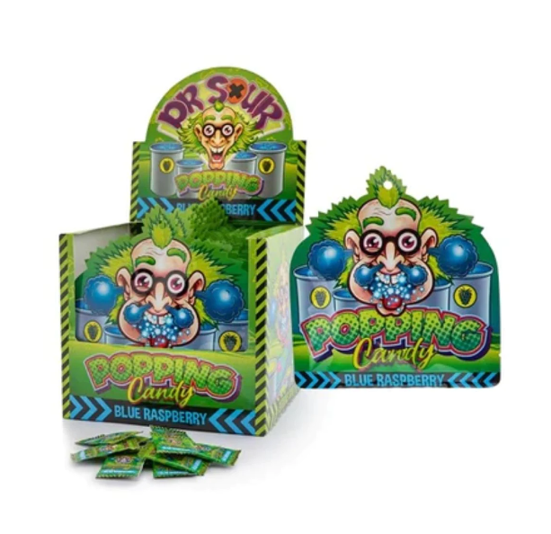 Dr. Sour Popping Candy Blue Raspberry 15g