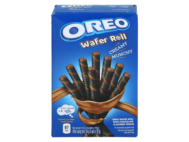 Oreo Wafer Roll Creamy Munchy Chocolate 54g