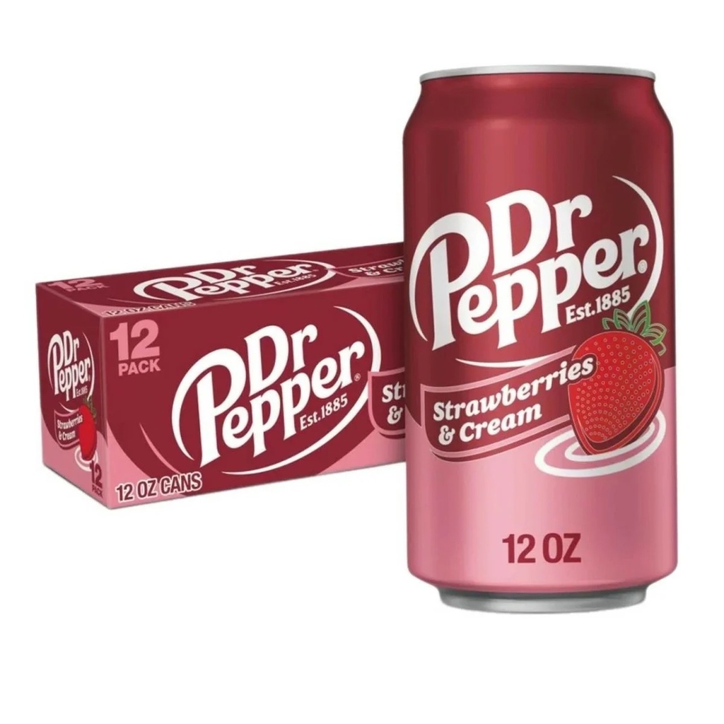 Dr. Pepper Strawberry Cream 355ml