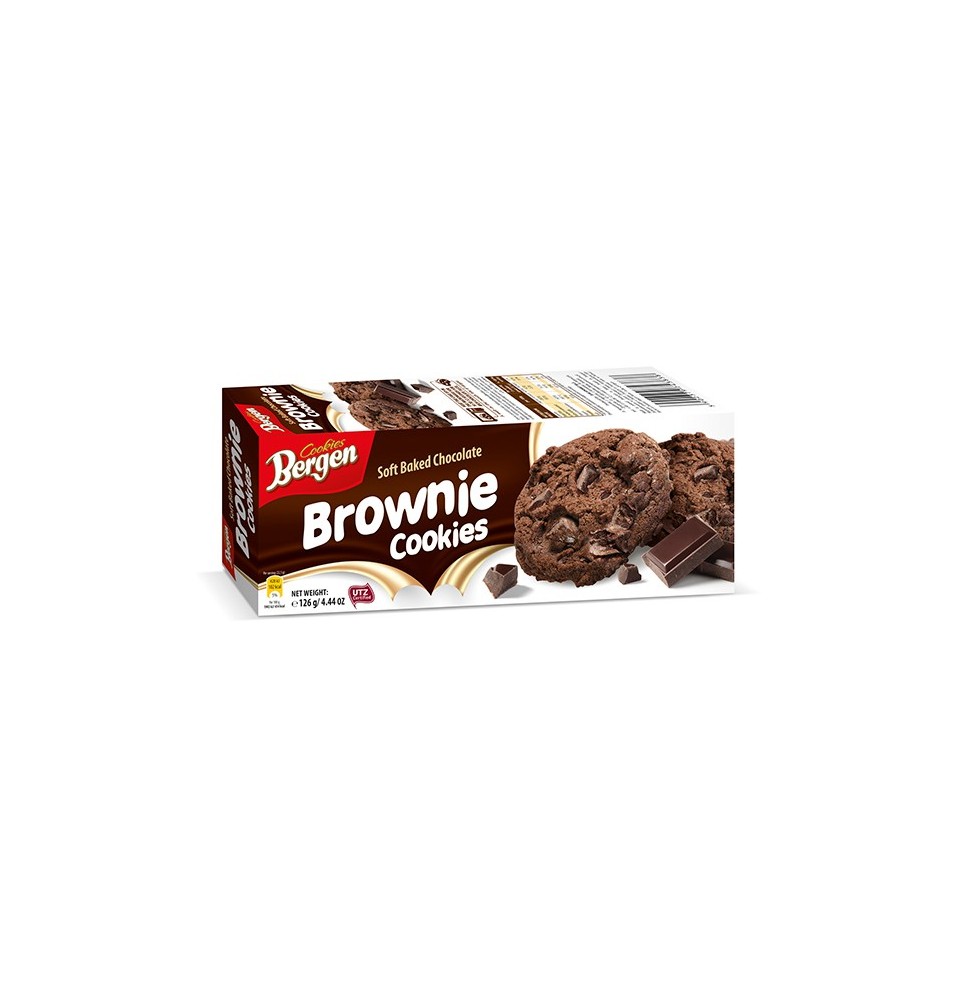 Bergen Brownie Cookies 128g