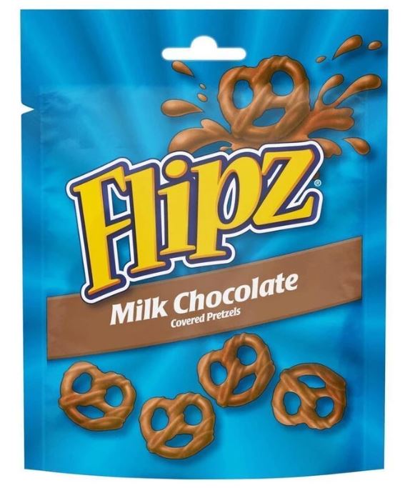 Flipz Milk Chocolate Pretzels 90g