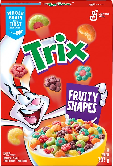 Trix Fruity Shapes Cereals 303g