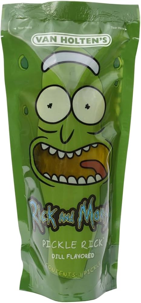 Van Holtens Rick and Morty Edition Pickle