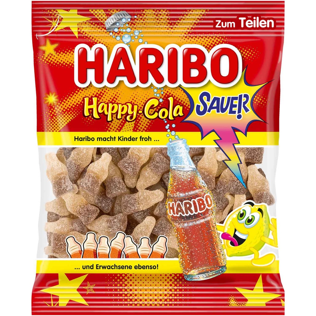 Haribo Happy Cola Sauer 175g