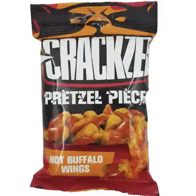 Crackzel Pretzel Pieces Hot Buffalo Wings 85g