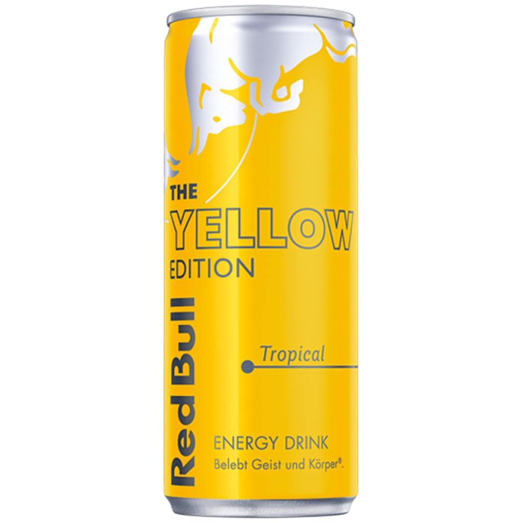 Red Bull The Yellow Edition Tropical 250ml