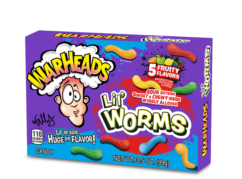 Warheads Lil Worms 99g