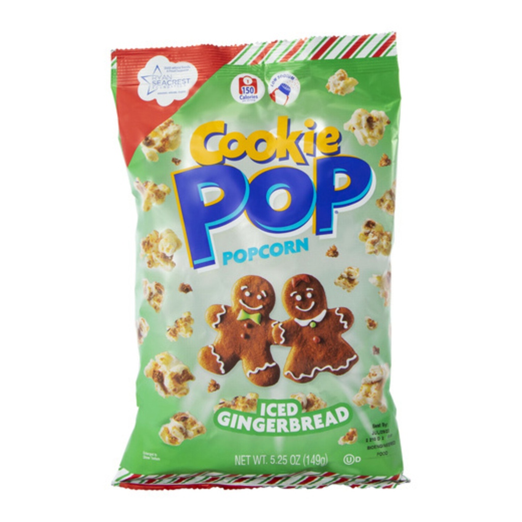 Cookie Pop Iced Gingerbread Popcorn 149g