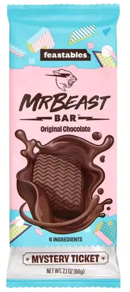 Feastables Mr. Beast Bar Original Chocolate 60g