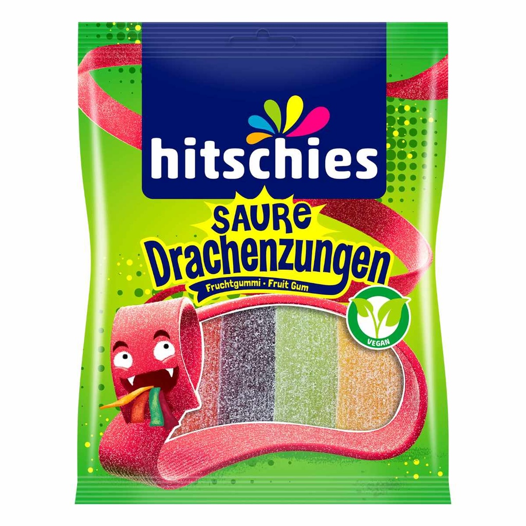 Hitschies Saure Drachenzungen 125g