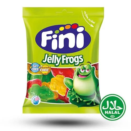 [P0001095] Fini Jelly Frogs 75g