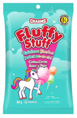 [P0001164] Fluffy Stuff Rainbow Cotton Candy 60g