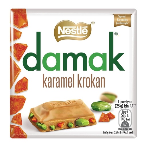 [P0001209] Nestle Damak Karamel Krokan 60g