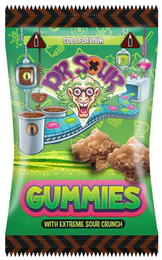 [P0001259] Dr. Sour Gummies Cola 200g