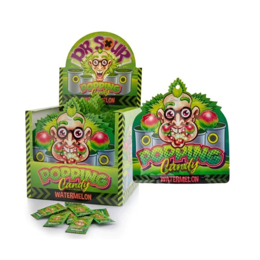 [P0001266] Dr. Sour Popping Candy Watermelon 15g