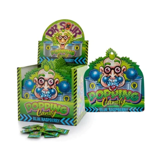 [P0001267] DrSour Popping Candy Blue Raspberry 15g