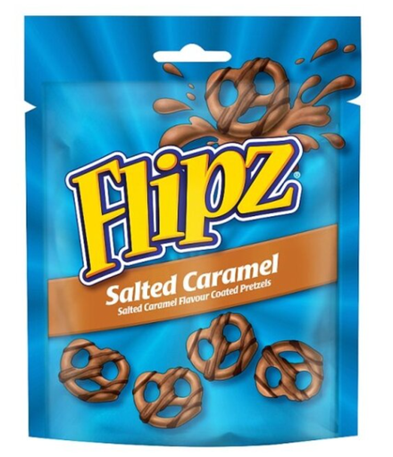 [P0001727] Flipz Salted Caramel Pretzels 90g
