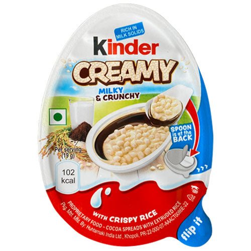 [P0000006] Kinder Creamy Milky & Crunchy 19g