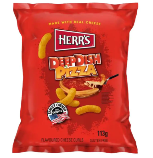 [P0001906] Herr's Deep Dish Pizza Cheese Curls 113g