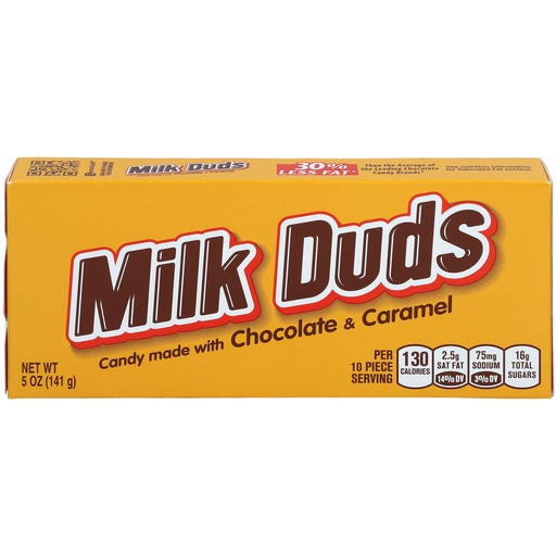 [P0000406] Hershey's Milk Duds Chocolate Caramel 141g