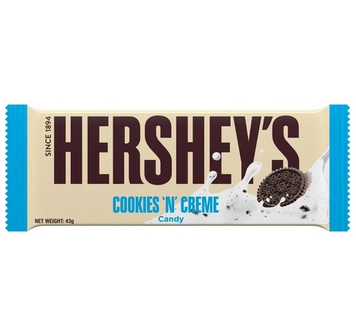 [P0000453] Hersheys Cookies n Creme 40g
