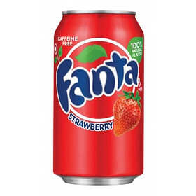 [P0000492] Fanta Strawberry 355ml