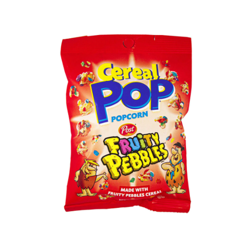 [P0000645] Cereal Pop Fruity Pebbles Drizzled Popcorn 28g