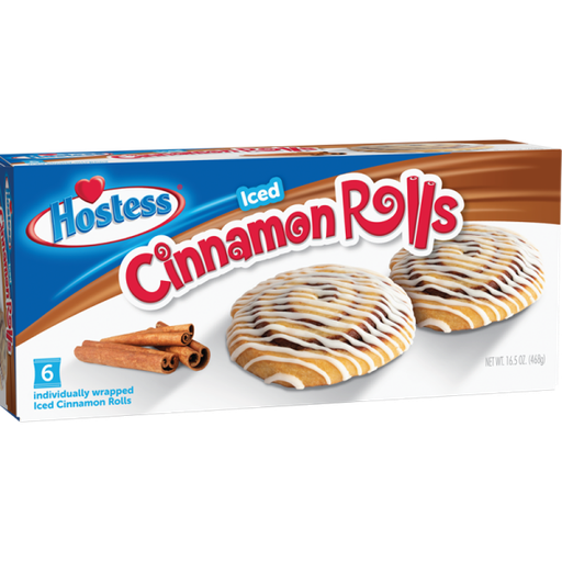 [P0000677] Hostess Cinnamon Rolls 468g