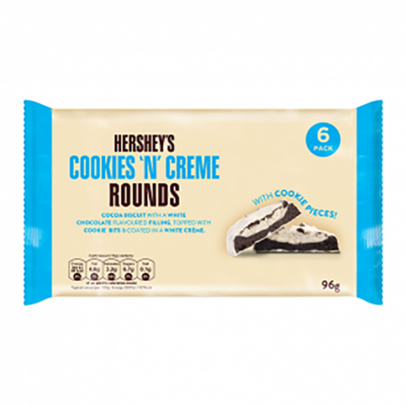 [P0000868] Hershey's Cookies n Creme Rounds 96g